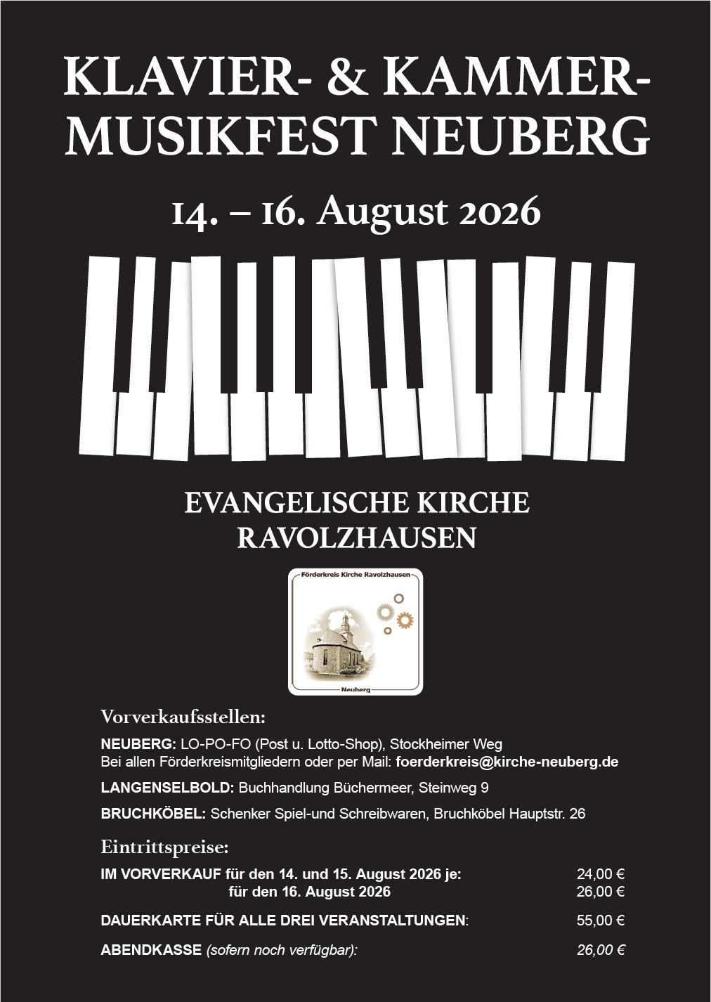 Klavier-Kammermusikfest 2026